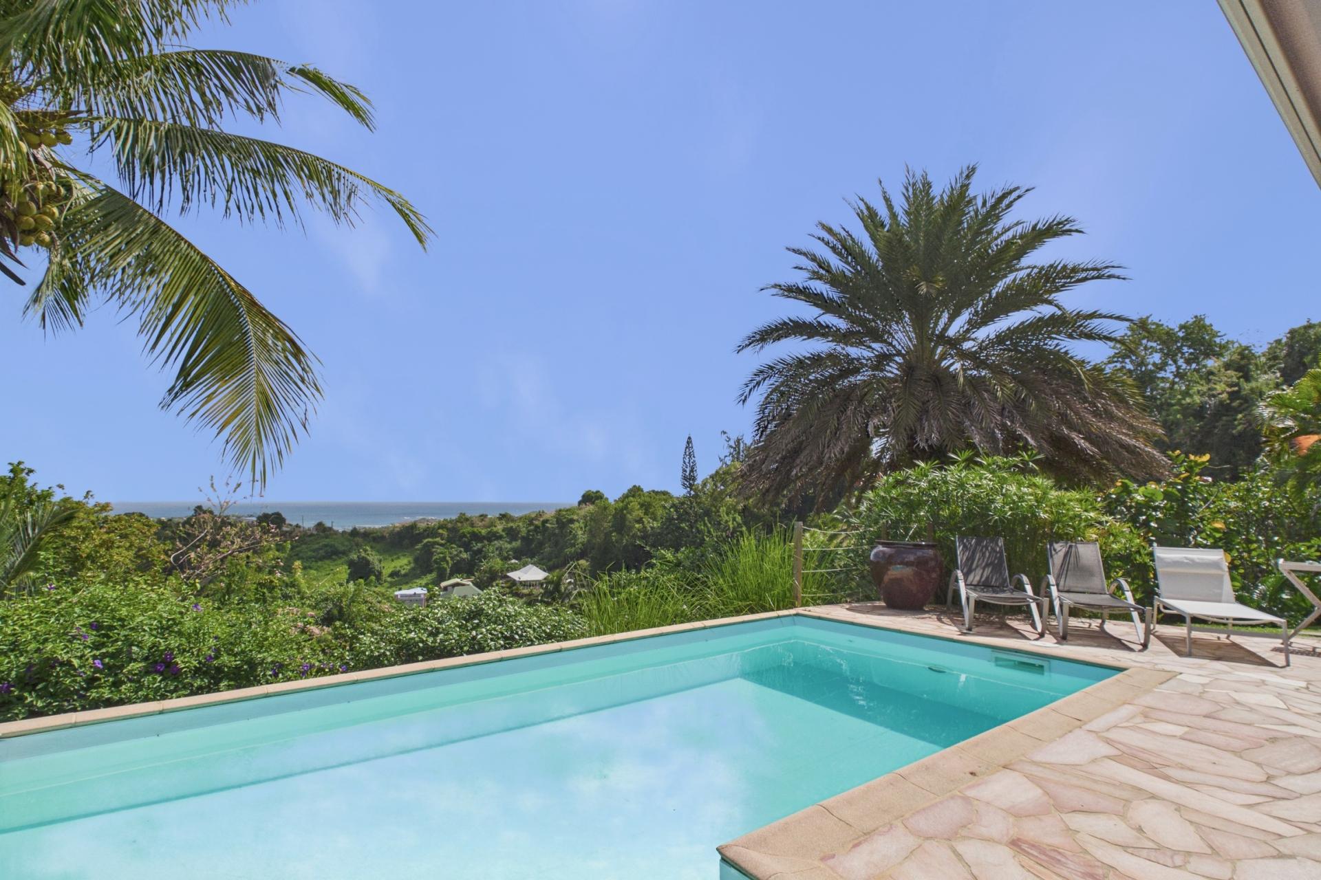 Location villa 6 personnes martinique piscine 2